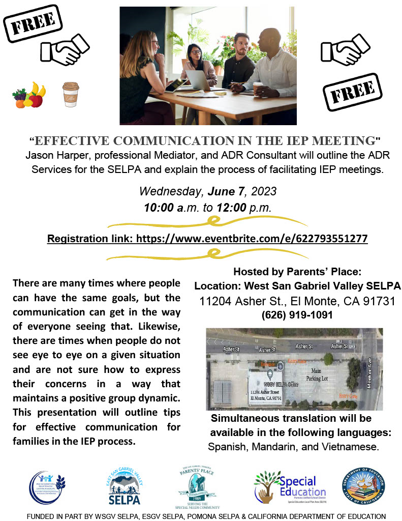 ADR Parent Training